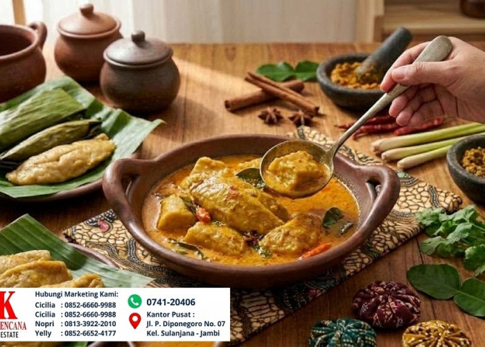 Kenyalnya Olahan Ikan Berselimut Kuah Gulai, Ini Cara Membuat Tepek Ikan Khas Jambi