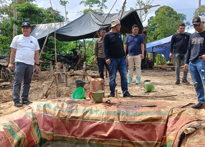 Puluhan Sumur Minyak Ilegal Rambah kawasan Hutan Harapan PT Reki, Beraktivitas Sejak 2023