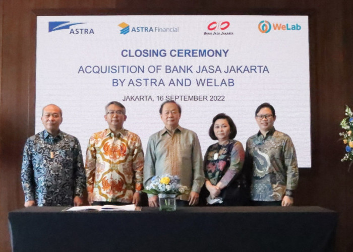 Astra dan WeLab Resmi Akuisisi Bank Jasa Jakarta, akan Bertransformasi ke Bank Digital