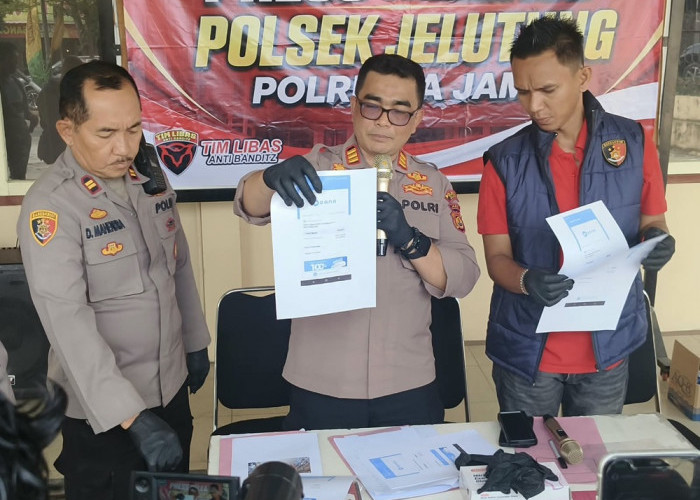 Sudah 21 Kali Beraksi! Polsek Jelutung Tangkap 2 Pelaku Penipuan yang Sasar Loket BRILink
