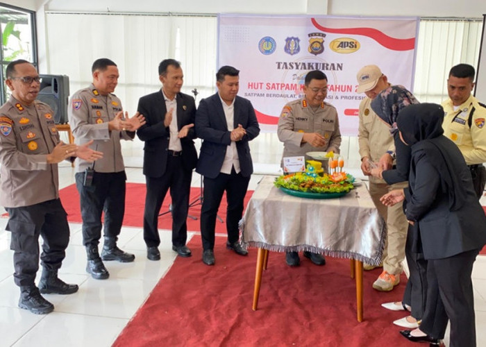 Sinergi Jaga Kamtibmas, Ditbinmas Polda Jambi Gelar Tasyakuran HUT Satpam ke-45