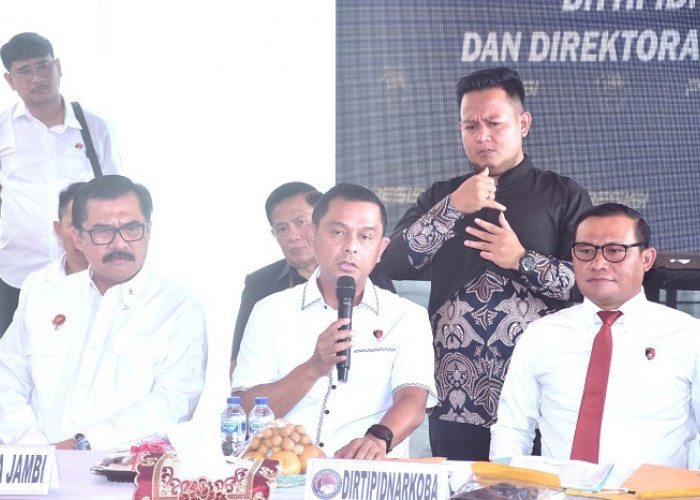 Dirtipidnarkoba Polri: Operasi Gabungan Polda Jambi dan Polda Banten Tangkapan Narkoba Terbesar Awal 2023