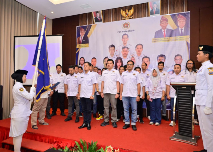 Lolos Ujian Kilat 4 Hari, Irwansyah Pimpin PWI Kota Jambi: Dapat Pesan Keras dari Kapolda hingga PWI Pusat