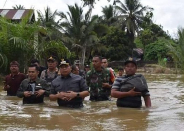 Sejumlah Rumah Terendam Banjir, Pj Bupati Henrizal Tinjau ke Lokasi di Kecamatan Pauh