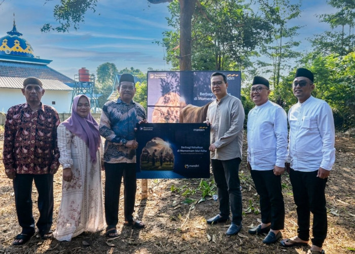 Bank Mandiri Berbagi Kebaikan ke Seantero Negeri, Laksanakan Pemotongan 2.529 Hewan Kurban di Iduladha 1447 H
