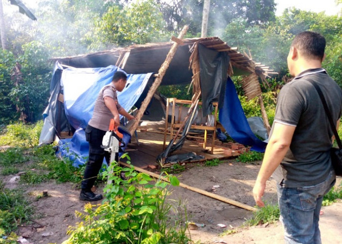 Polresta Jambi Obrak Abrik Base Camp Narkoba, 4 Orang Diamankan