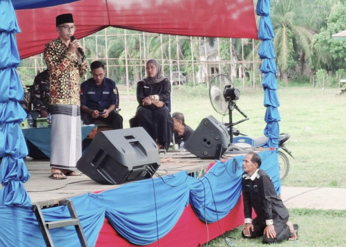 Sampaikan Visi-Misi,Tak Banyak Janji! Calon Kades 05 Ali amin Sebut Siap Wujudkan Betung Mantap 2034