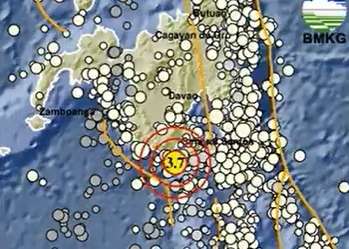 Dini Hari Tadi, Gempa M 3,7 Guncang Kepulauan Sangihe, Sulut 