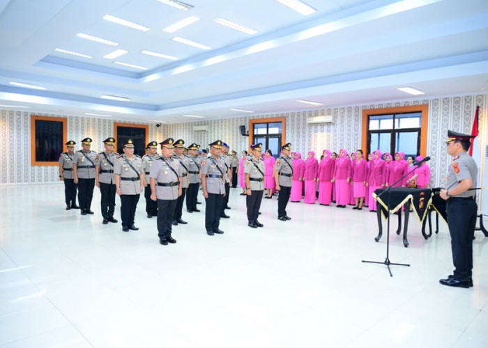 Catet! Ini Nama-nama 9 PJU dan 4 Kapolres di Polda Jambi yang Baru