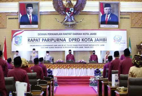 DPRD Kota Jambi Sukses Gelar Paripurna HUT Kota Jambi