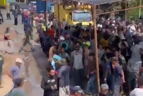 Protes Angkutan Batu Bara Melintas Sebelum Jam Operasional, Warga Sridadi Blokir Jalan