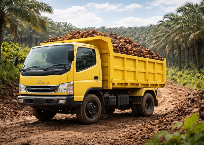 Tak Takut Medan Berat, Ini Tipe Mitsubishi Canter yang Cocok untuk Angkut Sawit