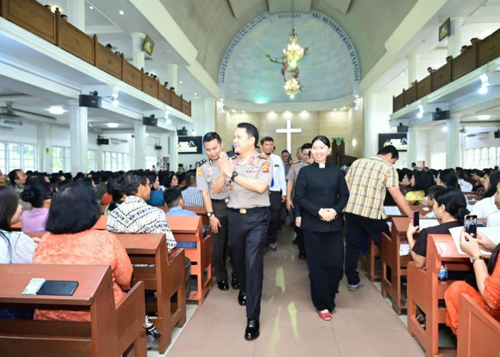 Di Hadapan 800 Jemaat HKBP Jambi, Kapolda Widodo Ingatkan Toleransi hingga Bahaya Narkoba