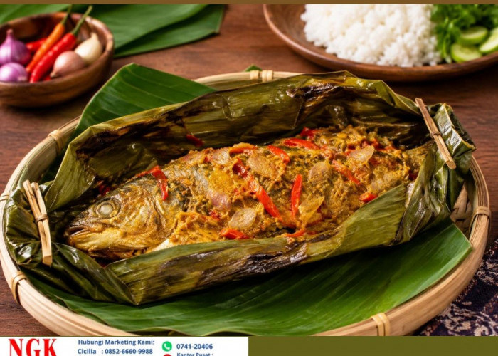 Resep Kerutup Ikan Khas Jambi, Gurih Berempah dengan Aroma Daun Pisang