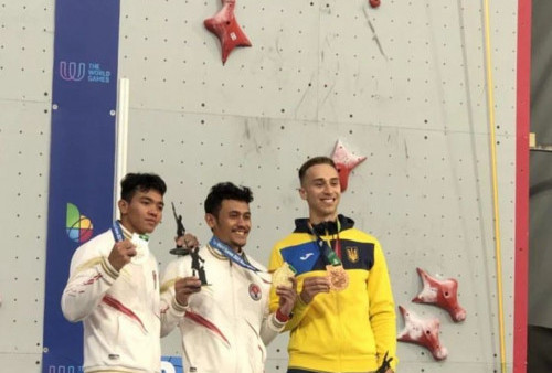 Rebut Medali Emas dan Perak, 2 Atlet Panjat Tebing Indonesia Juarai Word Games di Amerika