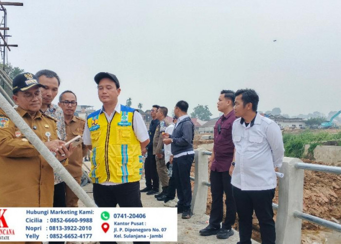 Danau Telago Kajang Lako Ditargetkan Rampung Akhir November, Prioritas Tetap Atasi Banjir Jambi