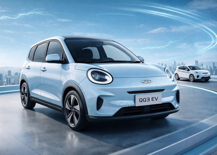 Chery QQ3 EV Segera Meluncur, Hatchback Listrik Baru Penantang Geely EX2