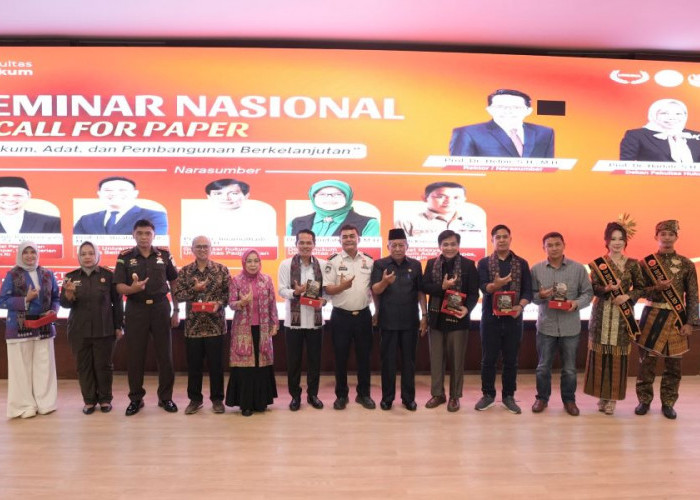 Dorong Pembangunan Berwawasan Lingkungan, FH UNJA Gelar Seminar Nasional Hukum dan Adat