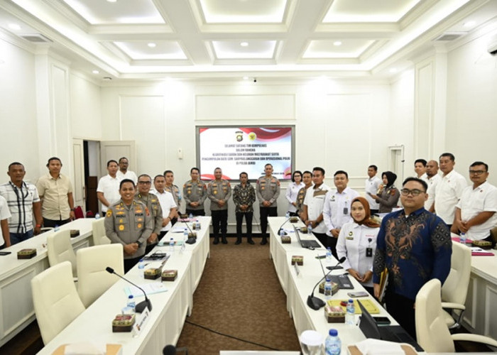 Datangi Polda Jambi, Kompolnas Lakukan Klarifikasi atas Saran dan Keluhan Masyarakat