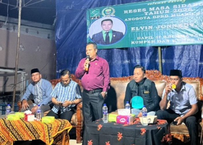 Reses di Pulau Mentaro, Anggota DPRD Muaro Jambi Elvin Jonnedy Soroti Judi Slot, Narkoba hingga Isu Pembakaran