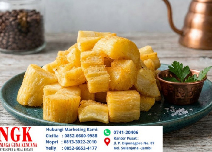 Resep Membuat Camilan Tradisional Sederhana, Singkong Merekah Gurih Mantap