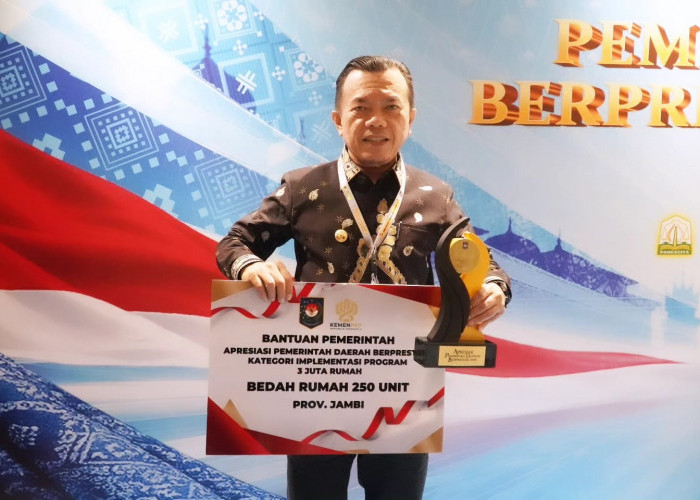 Jambi Berprestasi Tingkat Nasional, Al Haris: Jadi Motivasi dan Penyemangat Bekerja Lebih Giat