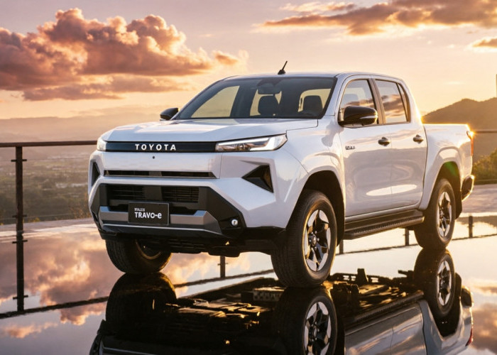 Pick-Up Listrik Pertama Toyota? Hilux Travo-e Hadirkan 4WD Dual Motor, Mode Off-Road, dan Interior Futuristik