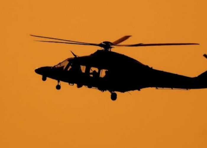 Helikopter Polisi Kecelakaan, Jatuh di Laut Belitung Timur