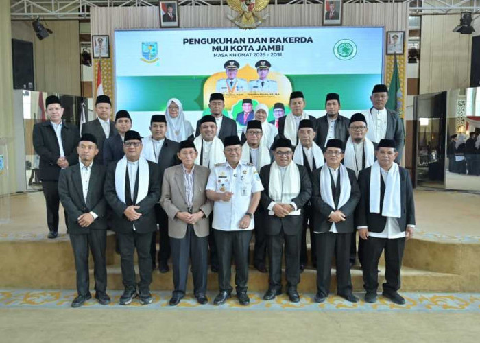 Wali Kota Maulana Buka Rakerda MUI Kota Jambi, Tegaskan Peran Strategis Ulama di Tengah Masyarakat