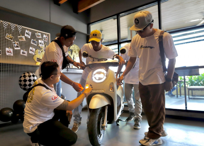 New Experience with New Honda Scoopy, Sensasi Gaya Berkendara Unik dan Fashionable