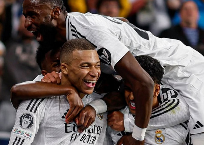 Mbappé Hattrick, Real Madrid Bungkam Man City 3-1 di Liga Champions!