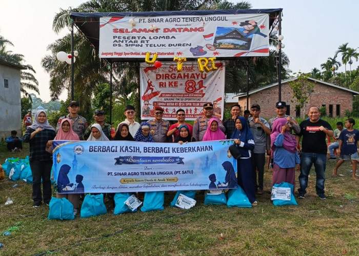Semarak HUT ke-81 RI di Desa Sipin Teluk Duren Kumpeh Ulu oleh Karang Taruna