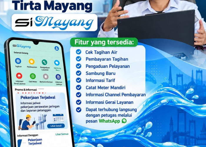 Si Mayang Jadi Kanal Digital Pelayanan Pelanggan Tirta Mayang