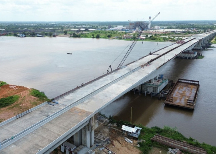 AHY Turun Langsung! Progres Tol Palembang–Betung Hampir 90%, Siap Fungsional Lebaran 2026?