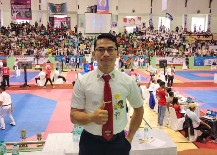 Bikin Bangga Akademi Taekwondo Korem 042/Gapu, Sabeum Amrul Dani Jadi Wasit pada BATIC 2023