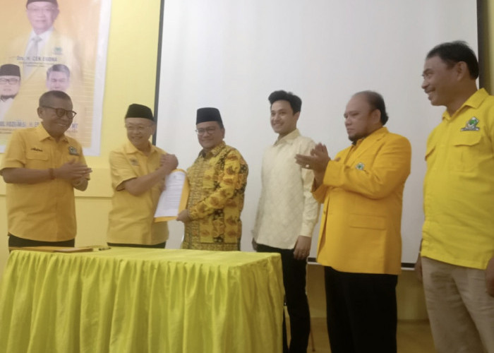 BREAKING NEWS: Bukan ke Budi, Partai Golkar Beri Dukungan ke Maulana Maju di Pilwako Jambi 2024