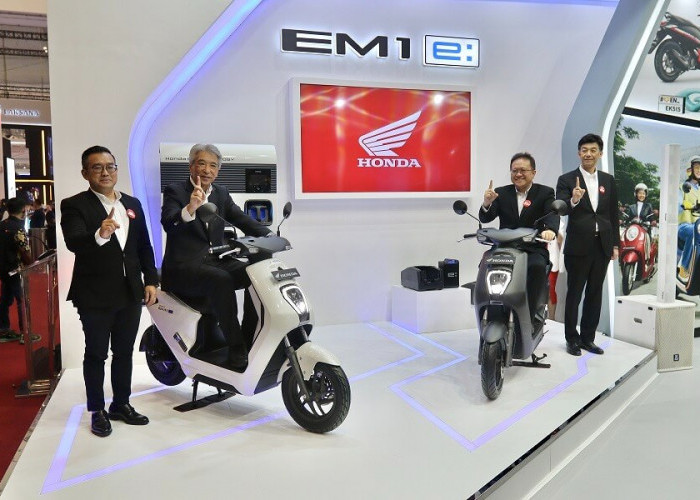 AHM Luncurkan Sepeda Motor Listrik Honda EM1 e:   