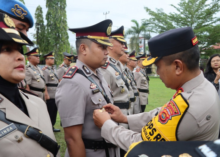 Polres Bungo Gelar Sertijab, Ini Nama-nama Personel yang Dapat Jabatan Baru