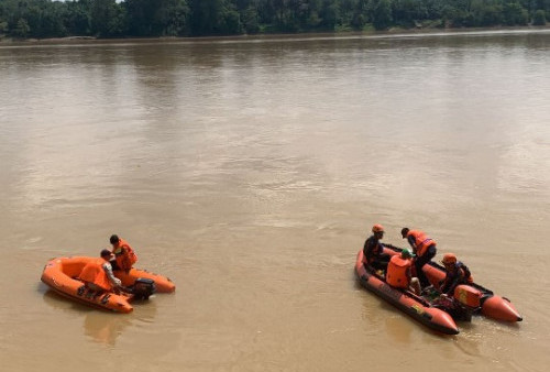Tim SAR Gabungan Sisir Sungai Batanghari Sejauh 10 Kilometer, Remaja Tenggelam Belum Ditemukan