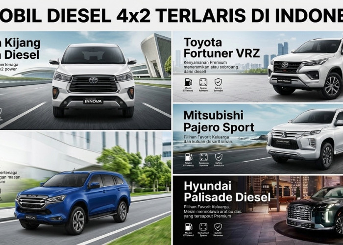 Pasar Mobil Diesel 4x2 di Indonesia: Innova dan Fortuner Masih Mendominasi Penjualan 2026