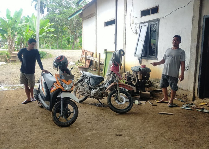 Pencurian Sepeda Motor di Tanjab Timur Siang Bolong, Sempat Dipergoki Adik Korban