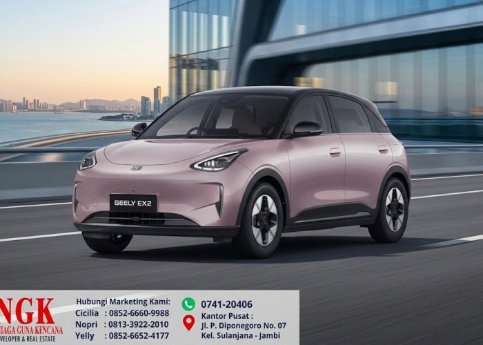 Hatchback Listrik Geely EX2 Tembus Rekor Produksi 1 Juta Unit dalam 2 Tahun