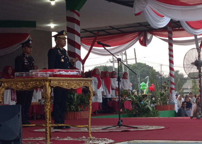   1.000 Pelajar Meriahkan Penurunan Duplikat Merah Putih di Batang Hari