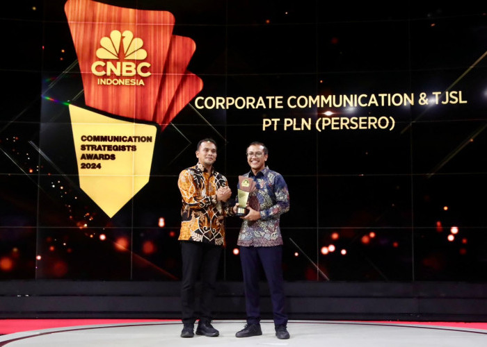 PLN Sabet Penghargaan CNBC Indonesia Communications Strategist Award 2024