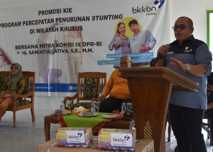 Terus Lakukan Promosi KIE Penurunan Angka Stunting, BKKBN Provinsi Jambi Sambangi Unit 5 Tegal Arum