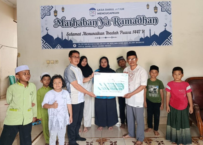 Melalui program Tanggung Jawab Sosial, PTPN IV Regional IV Salurkan Bantuan ke Panti Asuhan Darul Aitam Jambi 
