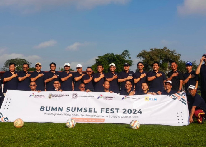 Tingkatkan Sinergi Melalui Olahraga, BUMN se-Kota Palembang Selenggarakan BUMN Sumsel Fest 2024