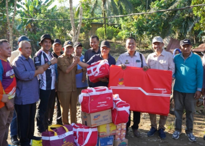 Pemkab Merangin Salurkan Bantuan untuk Korban Banjir Bandang di Pamenang Selatan