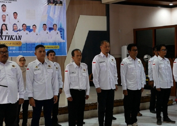  PWI Bungo dan Tebo Masa Bakti 2026-2029 Resmi Dilantik