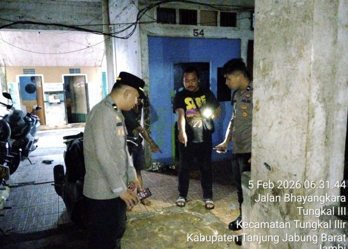 Subuh Berdarah di Kuala Tungkal! Pria Tewas Ditikam di Pasar Parit 2, Pelaku Ditangkap Polisi